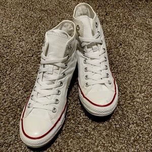 White high top Converse